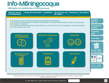 Tablet Screenshot of info-meningocoque.fr